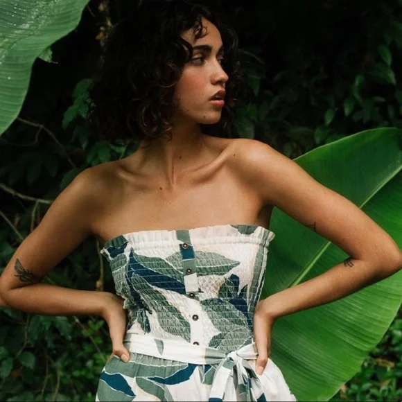 🔥🔥BILLABONG - FLORAL FORWARD FEELINGS JUMPSUIT🔥🔥 - Picture 6 of 11